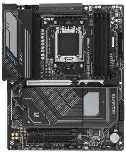 Материнская плата ATX GIGABYTE B850 GAMING X WIFI6E (AM5, AMD B850, 4*DDR5 (5200), 2*PCIe, 3*M.2, 4*SATA, 3*USB 2.0, 3*USB 3.0, WiFi, BT, USB Type-C,