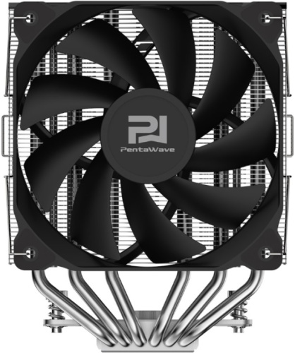 Кулер PentaWave Z06D SRB LGA115X/1200/1700/20XX /AM4/AM5 (TDP 270W, 2*120mm, 600-1950rpm, 86.5CFM, 32.6dBa)