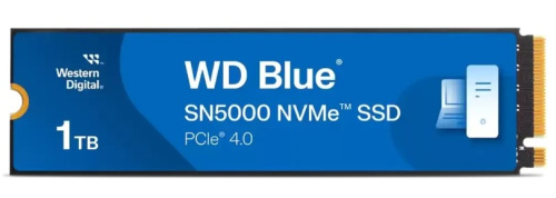 Накопитель SSD M.2 2280 Western Digital WDS100T4B0E 1TB 5150/4900MB/s