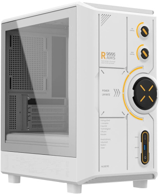 Корпус mATX ALSEYE RAMS 2.0 240-W AS.07.0214 без БП, USB 3.2, USB Type-C