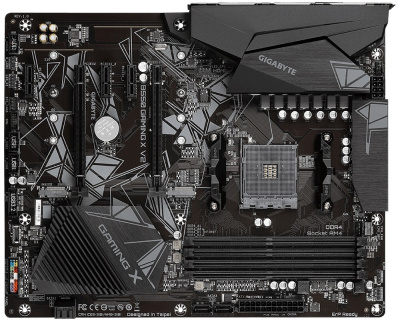 Материнская плата ATX GIGABYTE B550 GAMING X V2 (AM4, AMD B550, 4*DDR4(4733), 4*SATA 6G RAID, 2*M.2, 5*PCIE, 7.1CH, Glan, 6*USB 3.2/USB Type-C, DVI-D/