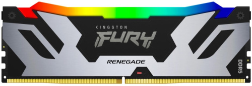 Модуль памяти DDR5 32GB Kingston FURY KF564C32RSA-32 Renegade Silver/Black RGB XMP 6400MHz CL32 2RX8 1.4V 16Gbit
