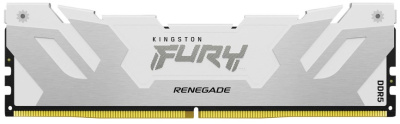 Модуль памяти DDR5 16GB Kingston KF580C38RW-16 8000MHz Fury Renegade RTL Gaming PC5-57600 CL38 DIMM 288-pin 1.45В single rank с радиатором Ret