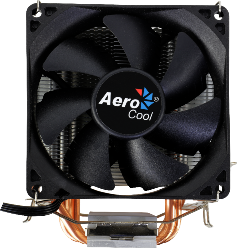 Кулер AeroCool Verkho 3 4710700955895 LGA775/115x//AM2+/AM3+/FM1/FM2+ (Aluminum,92mm,1200-2800rpm,18.9-45.5 CFM,15-24 дБ,4-pin PWM,TDP 120W) RTL