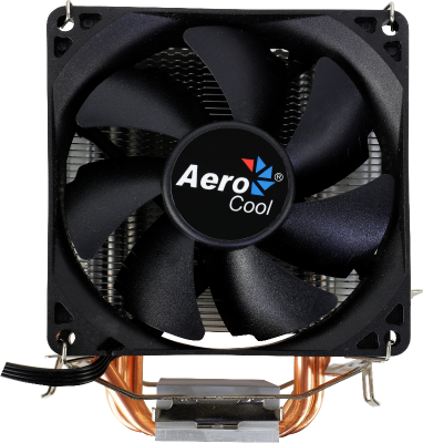 Кулер AeroCool Verkho 3 4710700955895 LGA775/115x//AM2+/AM3+/FM1/FM2+ (Aluminum,92mm,1200-2800rpm,18.9-45.5 CFM,15-24 дБ,4-pin PWM,TDP 120W) RTL