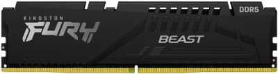 Модуль памяти DDR5 8GB Kingston FURY KF552C36BBE-8 Beast Black 5200MHz CL36 EXPO 1RX16 1.25V 288-pin 16Gbit
