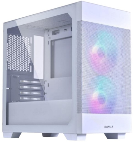 Корпус ATX Lian Li Lancool 205M Mesh G99.OE744MS.10 белый, без БП, 2*USB 3.0, audio