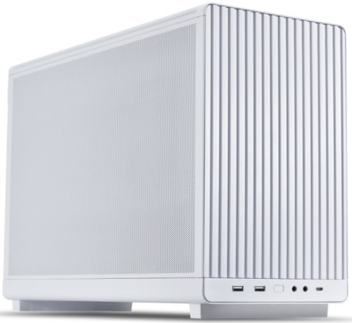 Корпус mATX Lian Li A3 без БП, боковая панель из закалённого стекла, 2*USB 3.0