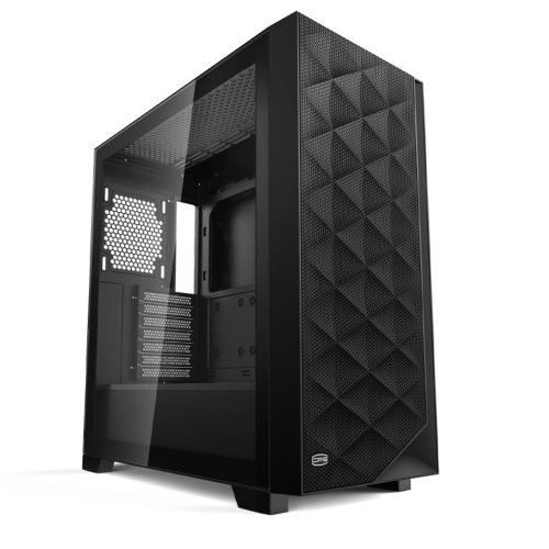 Корпус eATX PCCooler C3D510 BK черный, без БП, закаленное стекло, 2*USB A 3.0