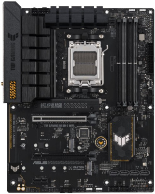 Материнская плата ATX ASUS TUF GAMING B650E-PLUS WIFI 90MB1M20-M0EAY0 (AM5, AMD B650, 4*DDR5, 4*SATA, 3*M.2, PCIe, WiFi, BT, USB 3.2, USB 2.0, HDMI, D