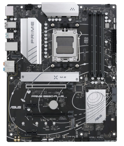 Материнская плата ATX ASUS PRIME B650-PLUS-CSM 90MB1BS0-M0EAYC (AM5, AMD B650, 4*DDR5 (7600), 4*SATA 6G RAID, 2*M.2, 4*PCIE, 2.5Glan, HDMI, DP, USB Ty