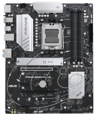 Материнская плата ATX ASUS PRIME B650-PLUS-CSM 90MB1BS0-M0EAYC (AM5, AMD B650, 4*DDR5 (7600), 4*SATA 6G RAID, 2*M.2, 4*PCIE, 2.5Glan, HDMI, DP, USB Ty