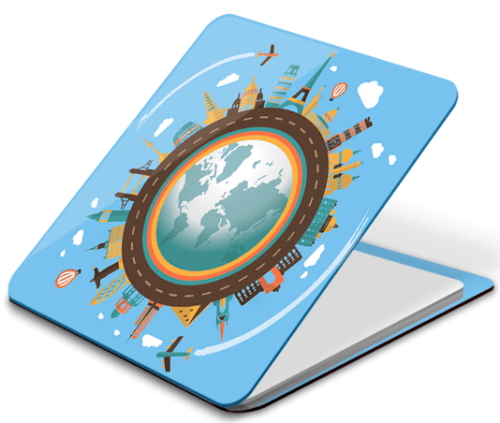 Держатель наклейка WTF