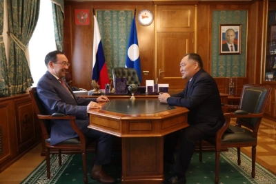 Глава Якутии встретился с вице-спикером Государственной Думы РФ / ЯСИА   