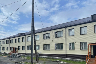 В Абыйском районе Якутии продолжается капремонт двух многоквартирных домов / ЯСИА   