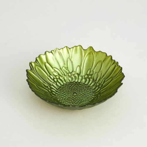 Блюдо Fiori, зеленое