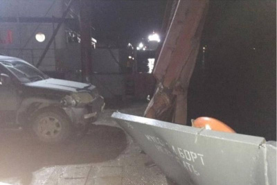 На реке Лене на переправе Якутск — Нижний Бестях столкнулись два парома / ЯСИА   Республика Саха (Якутия)