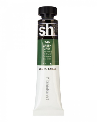Масло ShinHanart "Sh" туба 50 мл №746 Зелено-серый