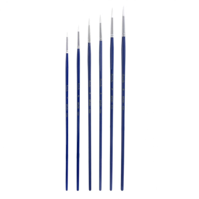 Кисть синтетика жесткая №3 круглая Finenolo