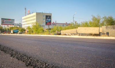 В Якутске завершают ремонт дороги на улице Жорницкого / Аркадий Васильев Якутск Якутск Республика Саха (Якутия)