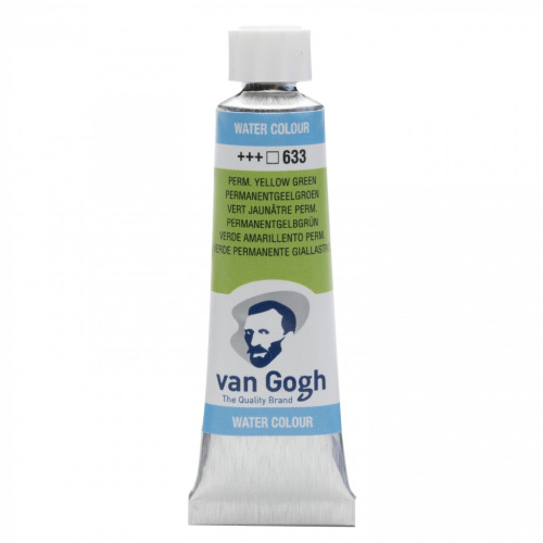 Акварель Talens "Van Gogh" 10 мл Желто-зеленый устойчивый / PY154 / Pg7