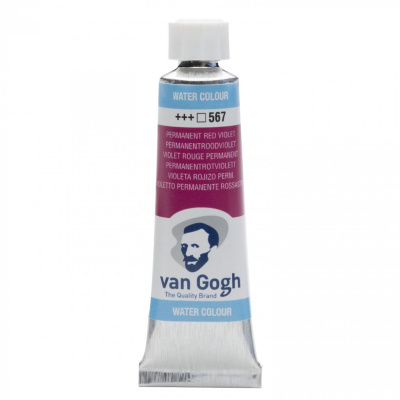 Акварель Talens "Van Gogh" 10 мл Красно-фиолетовый устойчивый / PV19