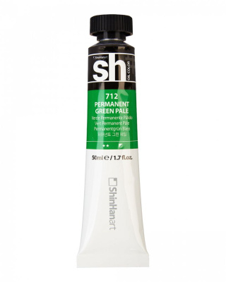Масло ShinHanart "Sh" туба 50 мл №712 Зеленый устойчивый бледный