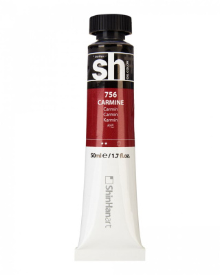Масло ShinHanart "Sh" туба 50 мл №756 Кармин