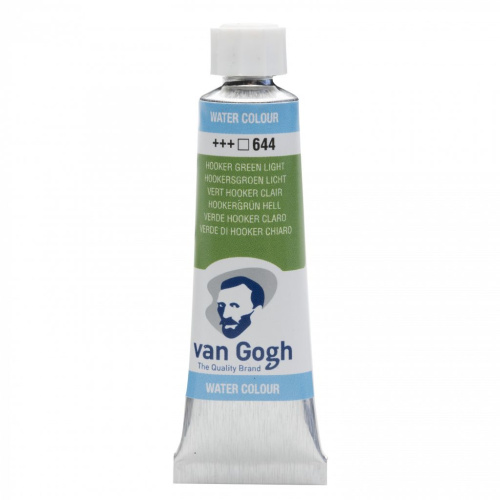 Акварель Talens "Van Gogh" 10 мл Зеленый Хукера светлый / PG7 / PY154