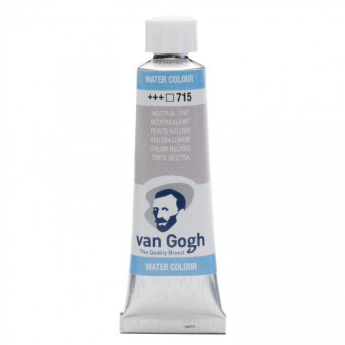 Акварель Talens "Van Gogh" 10 мл Серо-голубой нейтральный NEW / PBk6 / PV19 / PV19