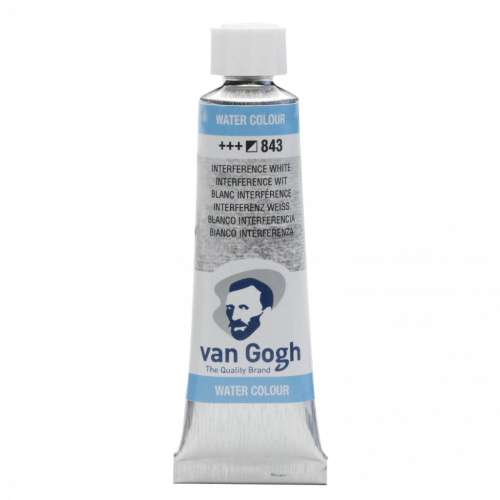 Акварель Talens "Van Gogh" 10 мл Белый интерферентный / PW20 / PW15/ PW15 / PW15