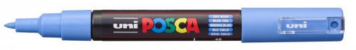 Маркер UNI "POSCA" PC-1M, 0,7 мм, наконечник пулевидный, голубое небо
