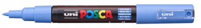 Маркер UNI "POSCA" PC-1M, 0,7 мм, наконечник пулевидный, голубое небо
