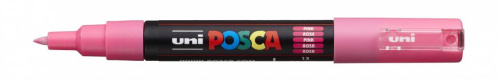 Маркер UNI "POSCA" PC-1M, 0,7 мм, наконечник пулевидный, цвет розовый