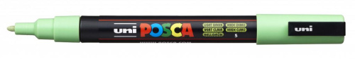 Маркер UNI "POSCA" PC-3M, 0,9-1,3 мм, наконечник пулевидный, №5 цвет салатовый