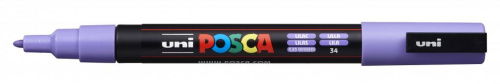 Маркер UNI "POSCA" PC-3M, 0,9-1,3 мм, наконечник пулевидный, №34 цвет сиреневый