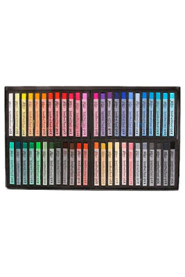 Набор сухой пастели Mungyo "Semi hard pastel" 48 цв полутвердая, в картонной коробке