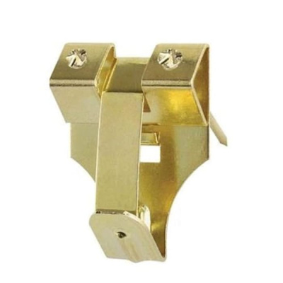 Настенные крючки №4 с замком, латунь