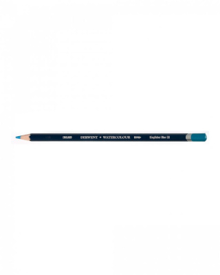 Карандаш акварельный Derwent "WaterColour" синий зимородок