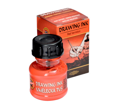 Тушь Koh-i-Noor 20 г на шелачной основе Киноварь