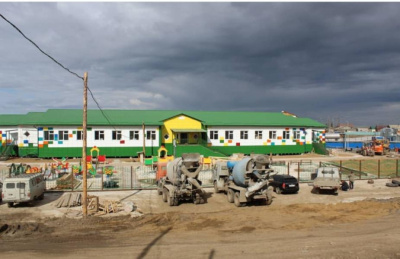 Ко Дню государственности республики в Чурапче откроют новый детский сад / ЯСИА  Чурапчинский Республика Саха (Якутия)