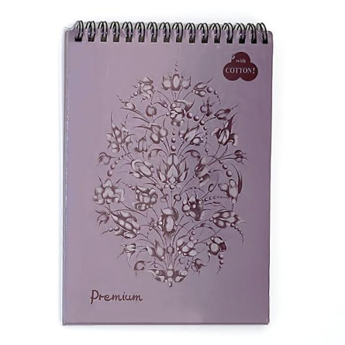 Блокнот для пастели Лилия Холдинг "Premium" А5 30 л на пружине (темно-розовый) "Lavanda"