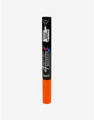 Маркер масляный Pebeo "4 Artist Marker" 4 мм круглый Оранжевый