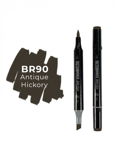Маркер двухсторонний на спиртовой основе Sketchmarker Brush Цвет Античный Хикори