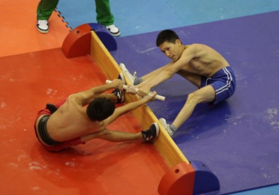 Итоги юношеских соревнований по мас-рестлингу в Анапе / Лена Томская   Город Москва