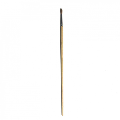 Кисть синтетика №3 круглая ЦТИ длинная ручка