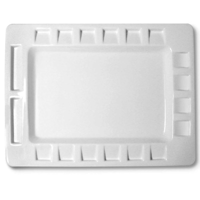 ?Палитра пластиковая 32х42 см 18 ячеек