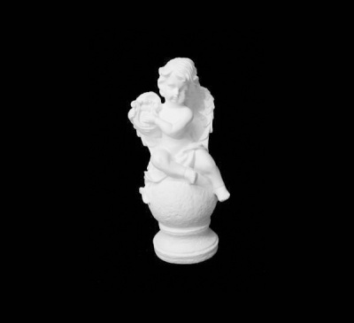 Заготовка гипс Ангел с арфой