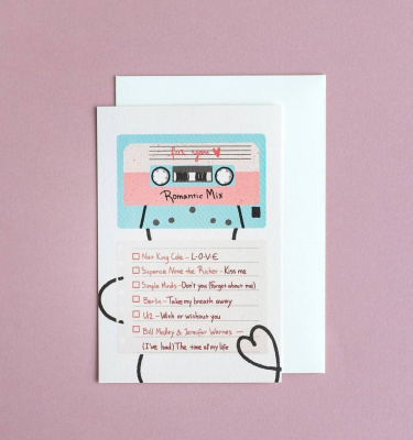 Открытка "Romantic Mix"