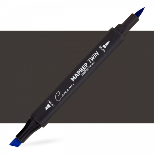 Маркер спиртовой Сонет "TWIN Brush" Холодный серый II 8